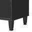 24" bathroom vanity with ceramic sink, drawers, two pull-out baskets, soft-close doors, and door shelves-127359448