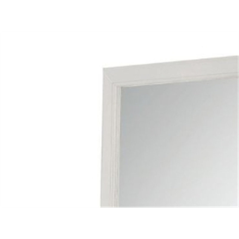 Miroir Louis Philippe, Blanc