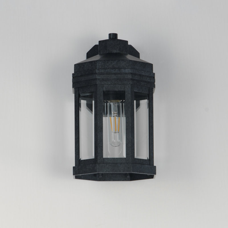 Wright-Outdoor Wall Mount, 12.25" H x 7" W x 8" D