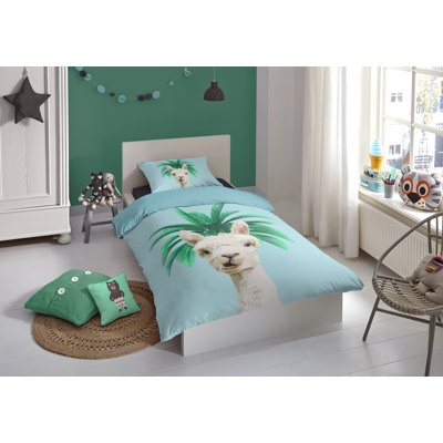 No Pattern Duvet Cover Set with Pillowcases