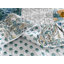 Ensemble de courtepointe réversible 100% coton à motif floral-113494282-102042631