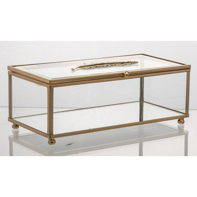 Glass Jewelery Box +