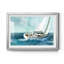 Voile côtière - peinture encadrée-16131011-16131020