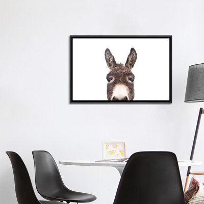 Peeking Donkey by Sisi & Seb - Photograph Print