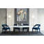 50cm H Velvet Upholstered Armchair-1922094129