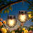 Bright Hanging Solar Lights For Outside Decorative, Upgraded Solar Powered Lanterns Led Lighting For Garden Patio Porch Decor Gifts