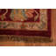 Tapis Indien rouge à motif floral All-Over 8 x 10