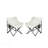 2PCS Outdoor Folding Camping Chairs With Carry Bag, Portable And Comfortable For Any Adventure-96302016