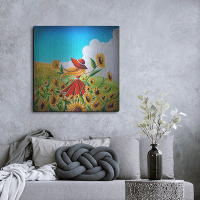 «August Chaser» par Cindy Thornton, August Grove, art mural en métal