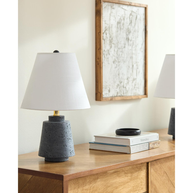 Ensemble de lampes de table Nasim Vasto, Bleu très foncé