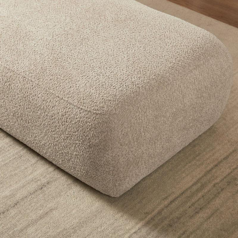 Méridienne Boucle Méridienne Fluffy, Orienté à droite, Chameau
