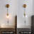 Wall Sconces Set Of Two Plug In Wall Sconces Brushed Brass Gold Wall Lamp With Cord Wall Sconce Plug In With Globe Clear Glass Shade Plug In Wall Sconces Set Of 2 Plug In Wall Light Sconce-18368684