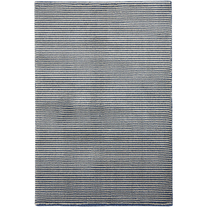 Vannoy Performance Striped Indoor Rug, Rectangle 3' 11" x 5'6" 