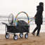 Chariot de plage pliant Wagon Garden (noir)