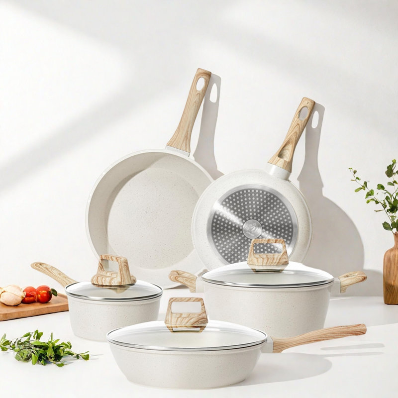 27 - Piece Non-Stick Aluminum Cookware Set
