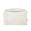 Drape Planter, White Stone, SM
