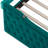 Twin Size Tufted Upholstered Daybed with Trundle ,Velvet Sofabed with USB&Type-C Charging Ports,No Box-spring Needed,Green-1639102217