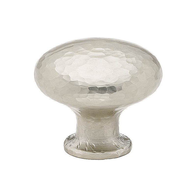 Oversized 1 1/4" Length Mushroom Knob, 1.25" H x 1.25" W x 1.25" D, Satin Nickel