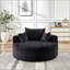 Canapé-lit simple en éponge de 55 pi en chenille de 55 po, fauteuil Fluffy moderne (pas une chaise pivotante)-192203746-192203754