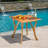 Square Wood Table, Small Coffee Table