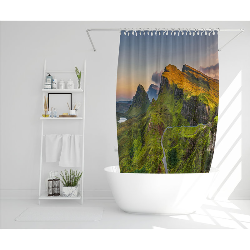 Ellajane 13 Piece Polyester Shower Curtain Set