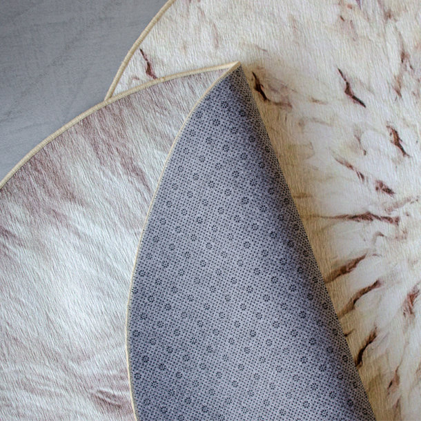 Trinket Splash Round Kitchen Mat