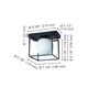 Griffey Single Light Glass Flush Mount