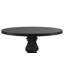 Table de salle à manger noire