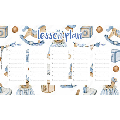 Magnetic Lesson Plan Wooden Toys