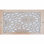 Stellar Air Wall And Ceiling Registers With Brass Screws - 4x10 (Duct Opening) 6x12 Overall Size - Floral