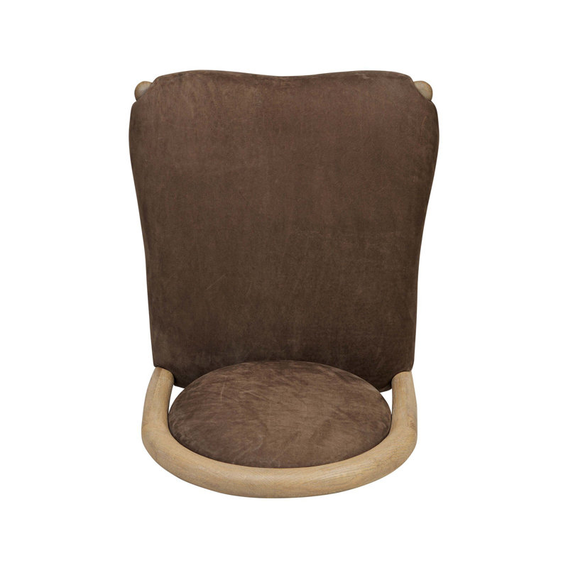 Prentiss Dining Chair-Nubuck Cigar, Nubuck Cigar