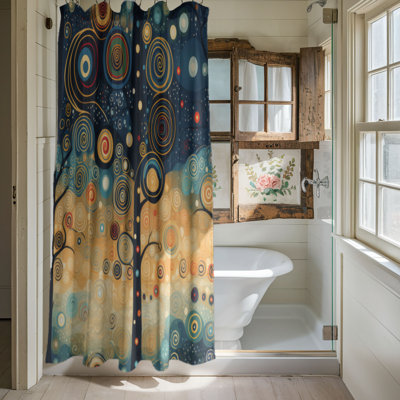 Glittering Tree - Premium Shower Curtain