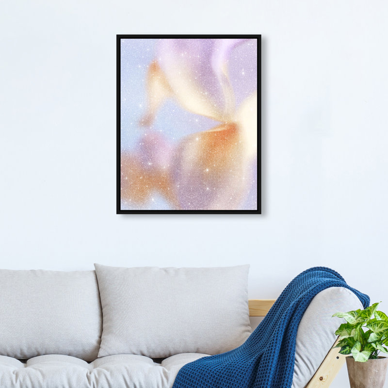 Blurred Venus Print by Oliver Gal, 17"H x 21"W, Black Floater Frame