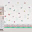 Flowers, Butterflies Skirting Kids Wall Sticker