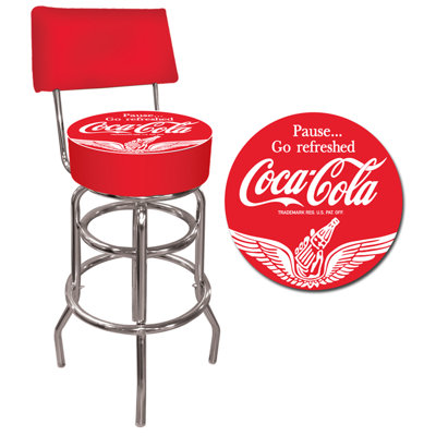 Swivel Upholstered Counter Stool
