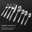 TDA Series TABLE 12 26-Piece Stainless Steel Flatware Set With Beveled Round Edges, Service For 4