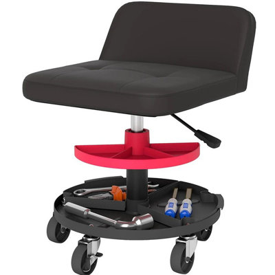Adjustable Height Ergonomic Stool with Wheels