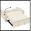 Canapé-lit pliable polyvalent en 3 longueurs avec dossier réglable et port USB-1498367754
