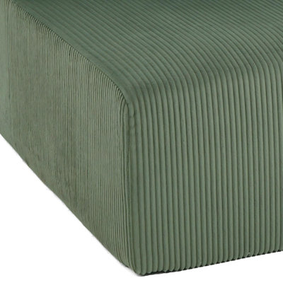 Osterhus Upholstered Corduroy Ottoman