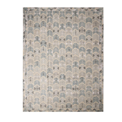 Wool Geometric Area Rug