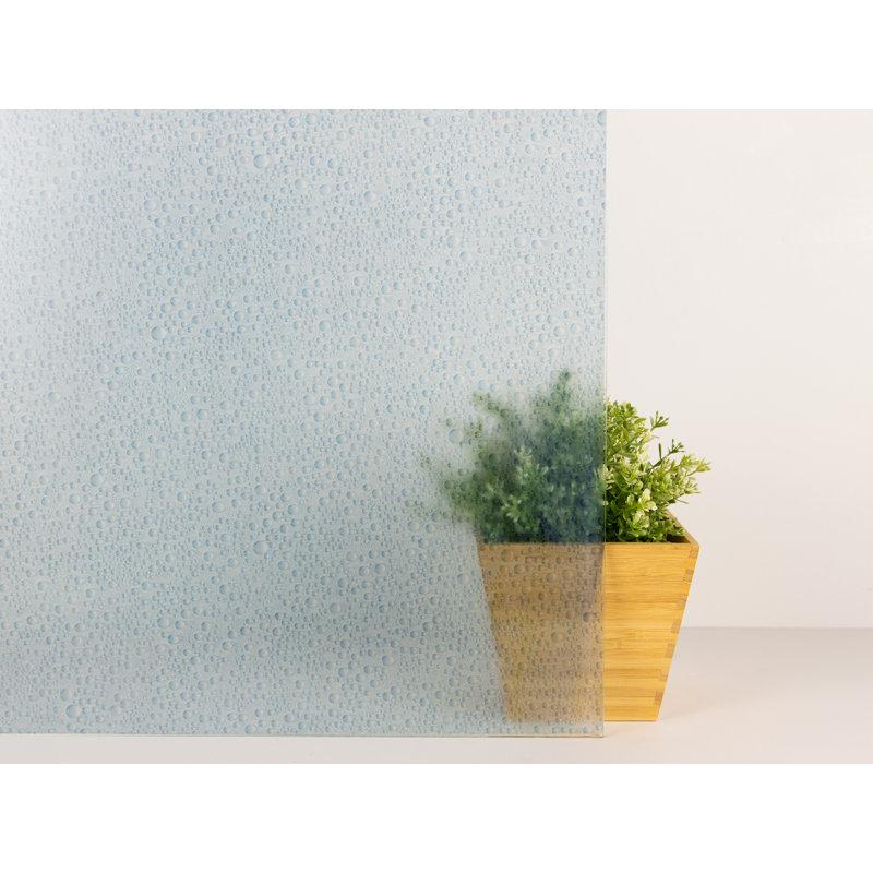 Waterdrop Blue Window Film