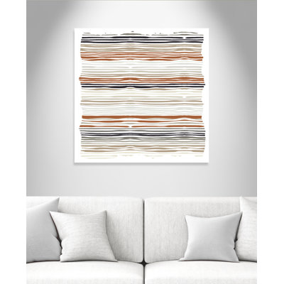 «Stripes Square Print» par Kimberly Allen