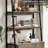 68.9"H Ladder Bookcase With 3 Drawers, 1 Cabinet With Adjustable Shelf-631607327