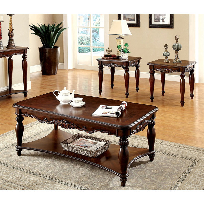 Table basse 3 pièces Traditional Style