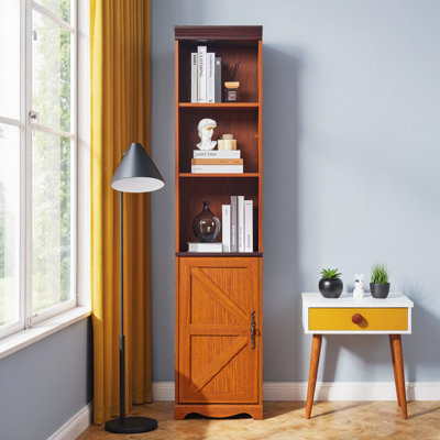Grande armoire de rangement modulaire cubique avec porte réversible