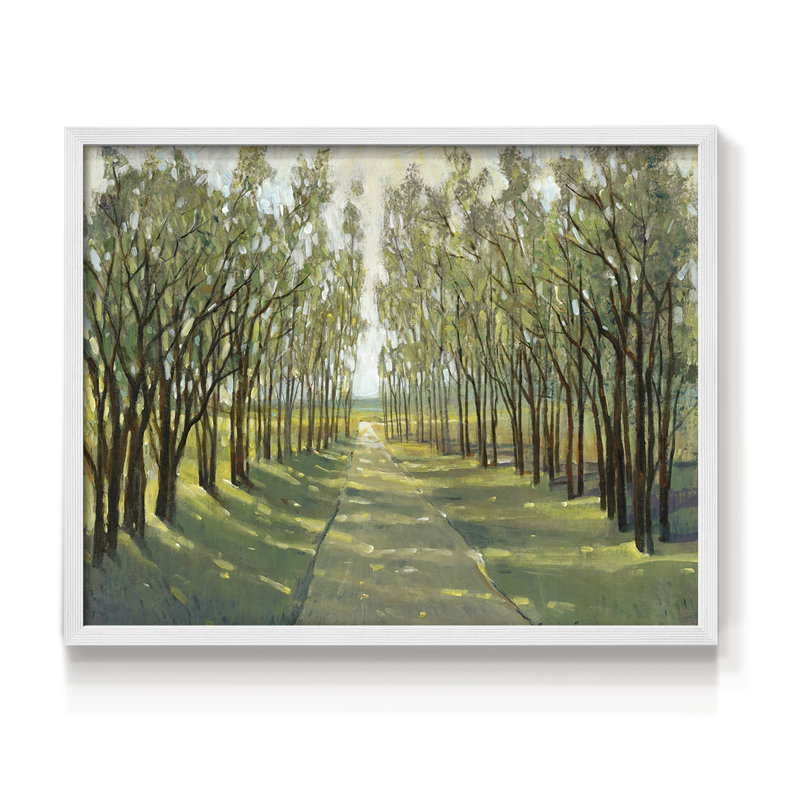 Forest Path -Framed Print - Restickable