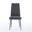 Ensemble de 2 chaises de salle à manger réglables en velours-1229784100