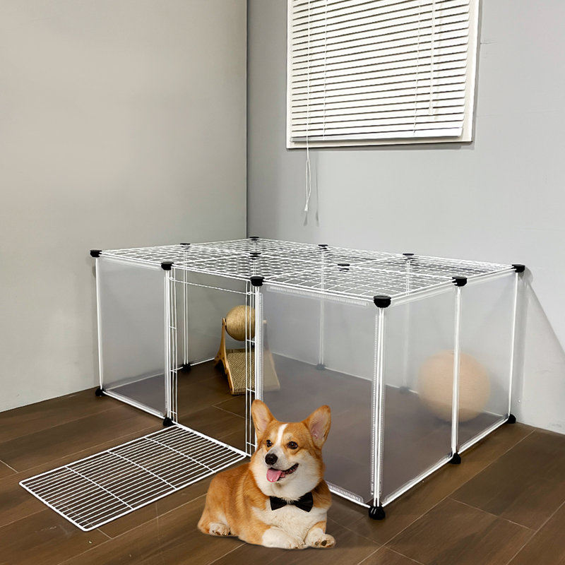 Polyethylene Plastic Collapsible Pet Crate
