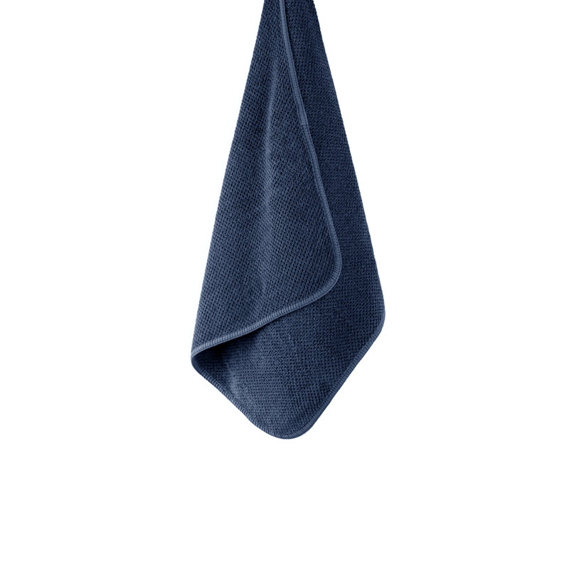 Bee Waffle Bath Towel, Anthracite, Bath Sheet 1-Pack
