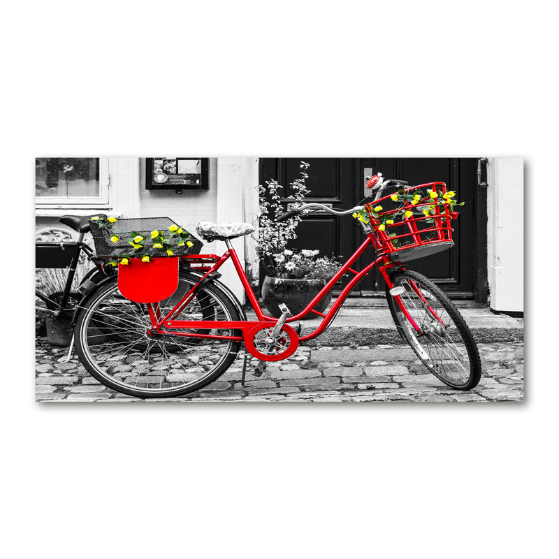 City Bike - Wrapped Canvas Print